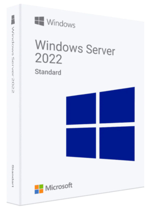 Microsoft Windows Server Standard 2022, 16-core (8x 2 cores), ESD cu certificat
